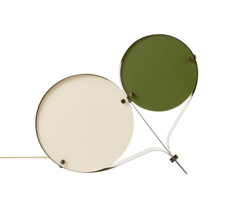 Coppia Ambient Sleek Round Table Lamp for Contemporary Spaces