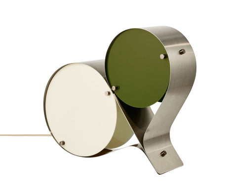 Coppia Ambient Sleek Round Table Lamp for Contemporary Spaces