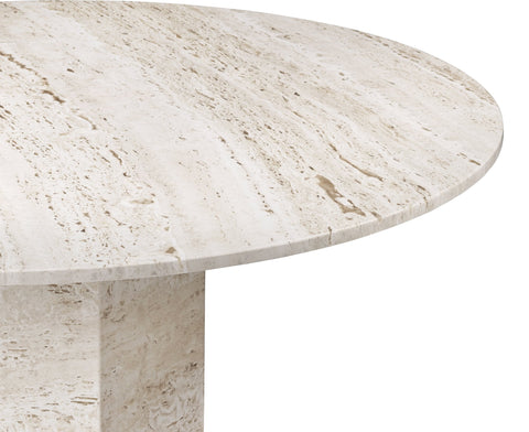 Timeless Minimalist Tulip Stone Dining Table Modern Round