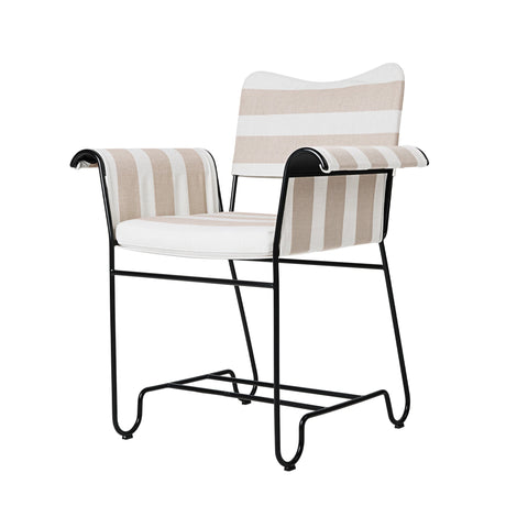 Outdoor Living & Garden Bohemian Dining Armchair with Splayed Legs