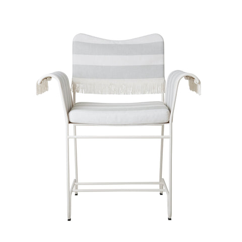 Outdoor Living & Garden Bohemian Dining Armchair with Splayed Legs