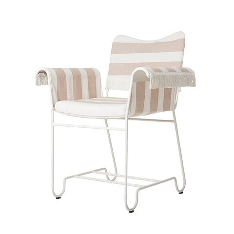 Outdoor Living & Garden Bohemian Dining Armchair with Splayed Legs