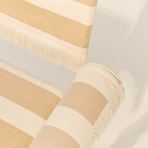 Outdoor Living & Garden Bohemian Dining Armchair with Splayed Legs