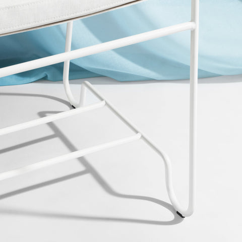 Outdoor Living & Garden Bohemian Dining Armchair with Splayed Legs