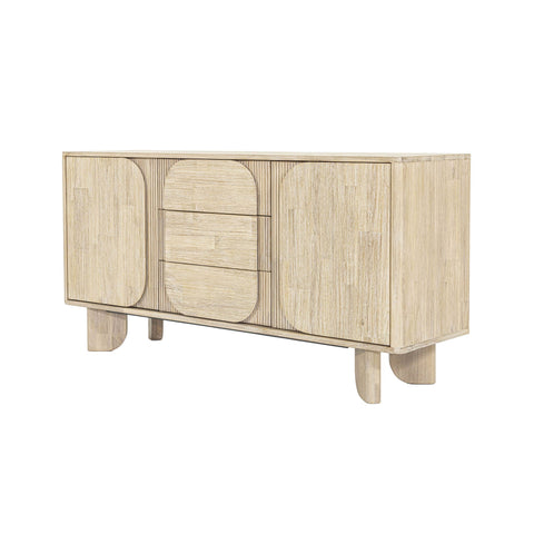 Haru Contemporary Washed Sideboard Cabinet