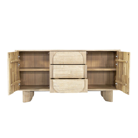 Haru Contemporary Washed Sideboard Cabinet