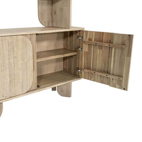 Haru Scandinavian Modern Standard Bookcase