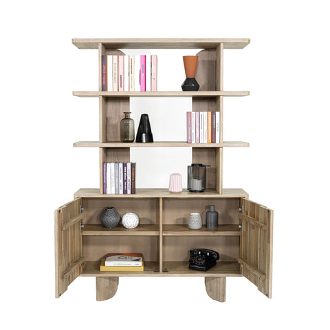 Haru Scandinavian Modern Standard Bookcase