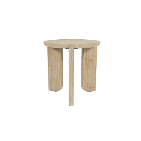 Haru Minimalist Curved Wood Center Table