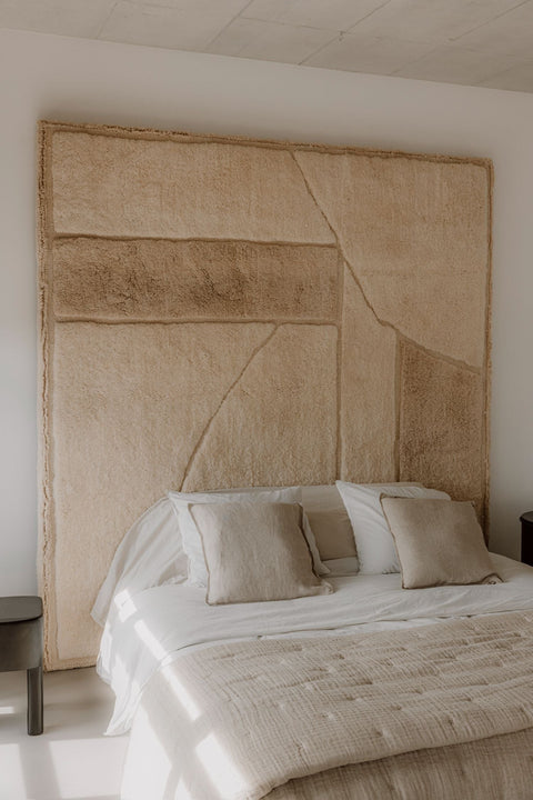 Linear Headboard Ivory