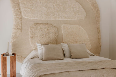 Organic Headboard Ivory