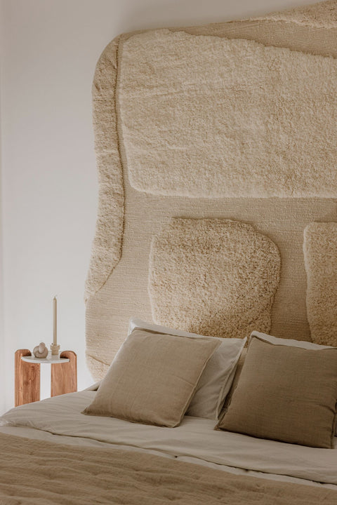 Organic Headboard Ivory