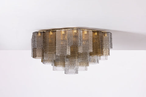 Helsinki Ambient Tiered Semi Flush Mount Ceiling Light