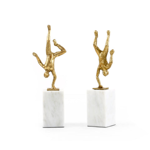 Decorating Essentials Contemporary Gold Leaf Novelty Statue