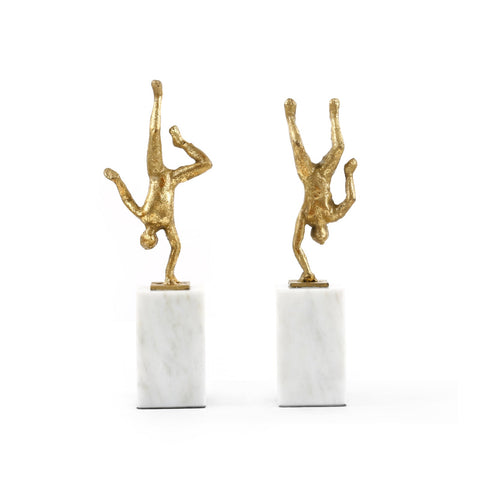 Decorating Essentials Contemporary Gold Leaf Novelty Statue