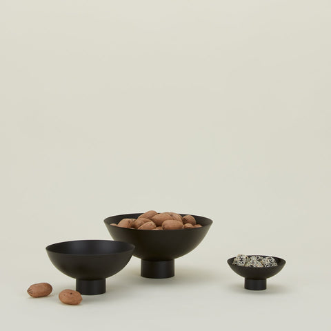 Hawkins New York Everyday Modern Matte Black Bowl Set - Set of 3