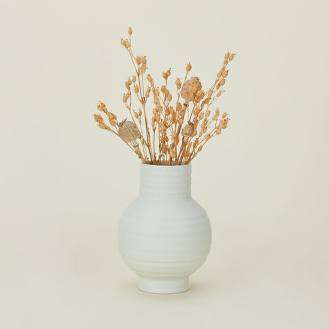 ESSENTIAL CERAMIC VASE - BONE