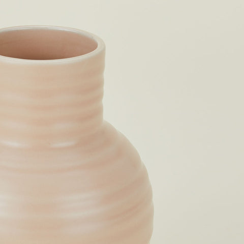 ESSENTIAL CERAMIC VASE - BLUSH