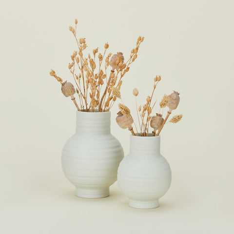ESSENTIAL CERAMIC VASE - BONE