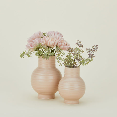 ESSENTIAL CERAMIC VASE - BLUSH