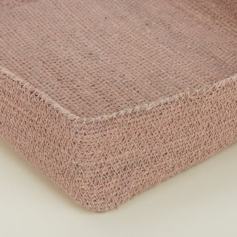 ESSENTIAL WOVEN STORAGE - BLUSH