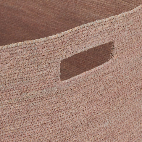 ESSENTIAL WOVEN STORAGE - BLUSH