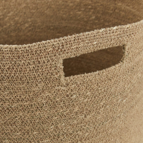 ESSENTIAL WOVEN HAMPER - NATURAL