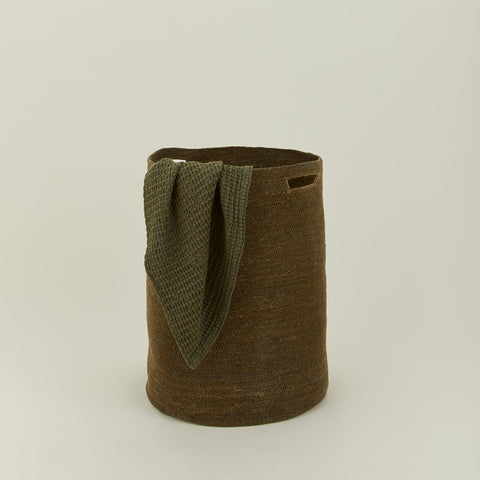 ESSENTIAL WOVEN HAMPER - OLIVE