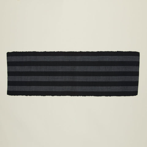 Minimalist Scandinavian Stripe Runner - 2' x 8'