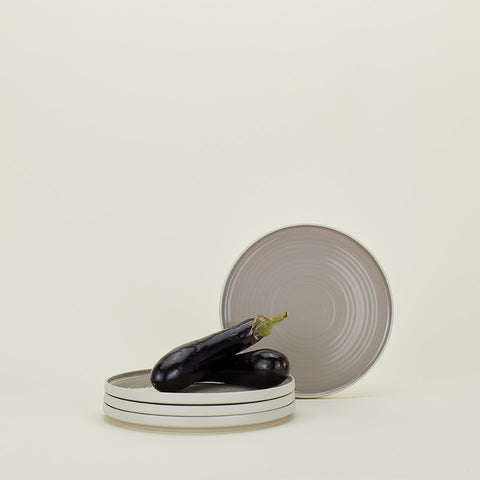 ESSENTIAL DINNER PLATE - SET OF 4, LIGHT GREY