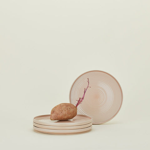 ESSENTIAL DINNER PLATE - SET OF 4, BLUSH