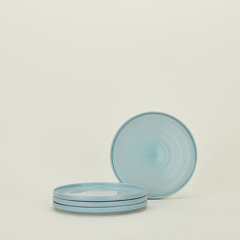 Everyday Minimalist Glazed Stoneware Dinner Plate Set