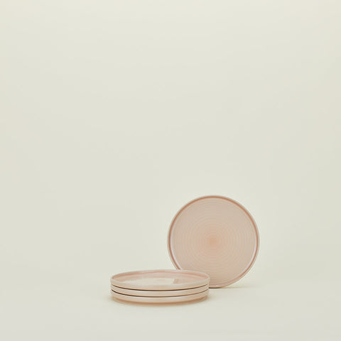 ESSENTIAL SALAD PLATE - SET OF 4, BLUSH