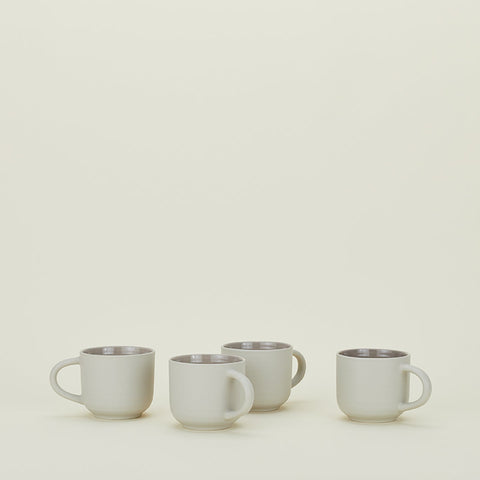 ESSENTIAL MUG - SET OF 4, LIGHT GREY