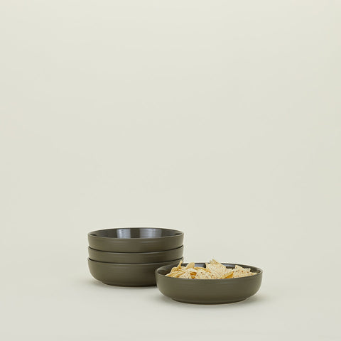 Hawkins New York Everyday Minimalist Glazed Stoneware Bowl Set - Set of 4