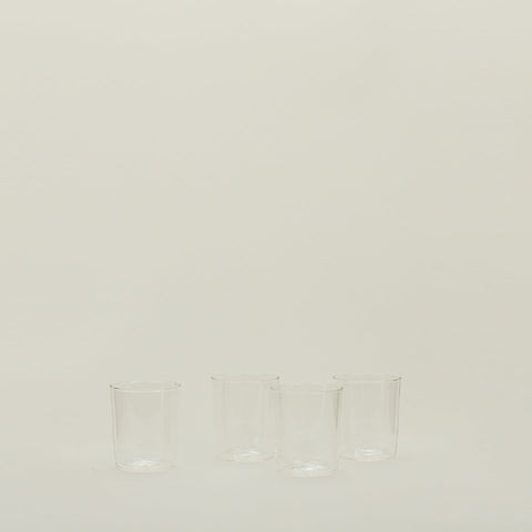 ESSENTIAL GLASSWARE - SET OF 4, CLEAR
