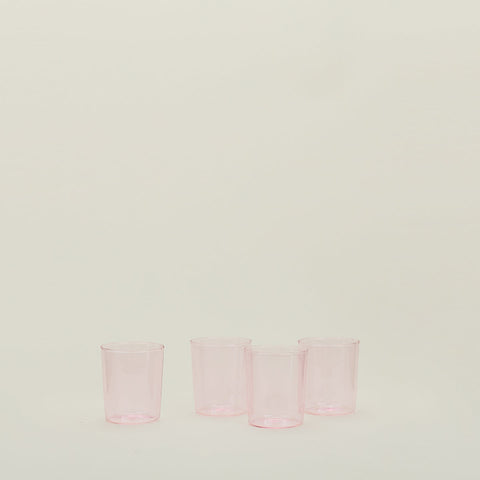 Hawkins New York Everyday Modern Glassware in Pink - Set of 4