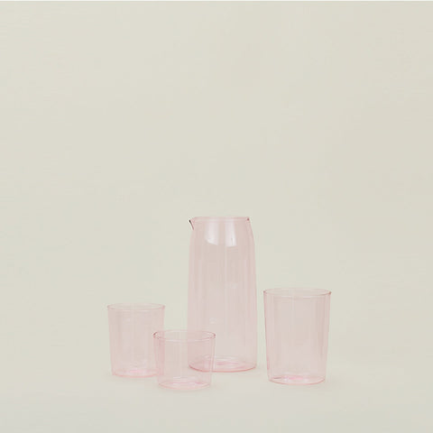Hawkins New York Everyday Modern Glassware in Pink - Set of 4