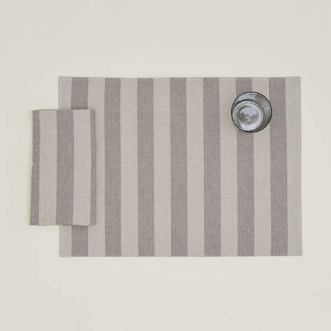 Hawkins New York Tabletop Essentials Stripe Rectangular Placemat - Set of 4