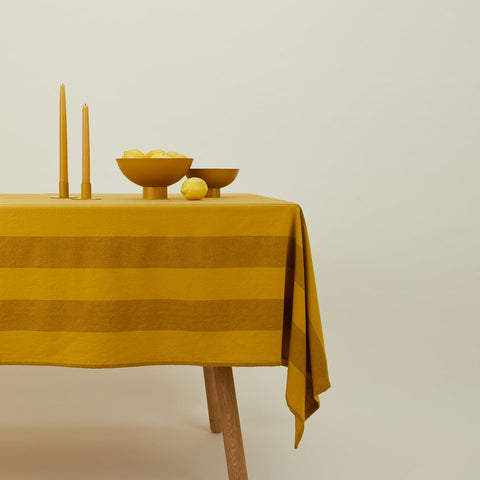 Tabletop Essentials Stripe Rectangular Tablecloth