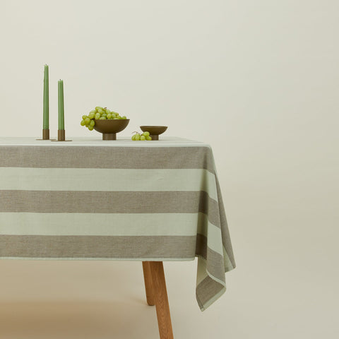 Tabletop Essentials Stripe Rectangular Tablecloth