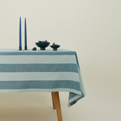 Tabletop Essentials Stripe Rectangular Tablecloth