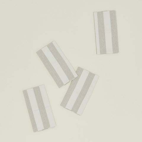ESSENTIAL STRIPED DINNER NAPKIN - SET OF 4