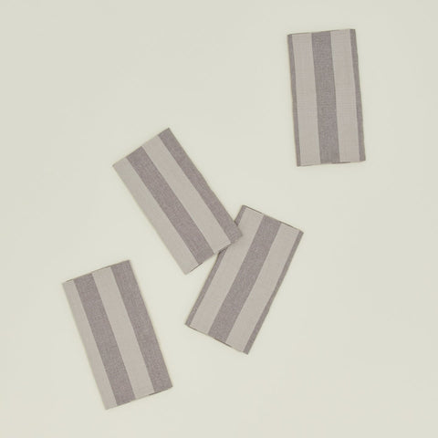 Contemporary Stripe Washable Napkin Set