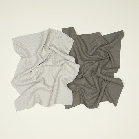 Hawkins New York Waffle Textured Quick Dry Kitchen Towel Set - Set of 2