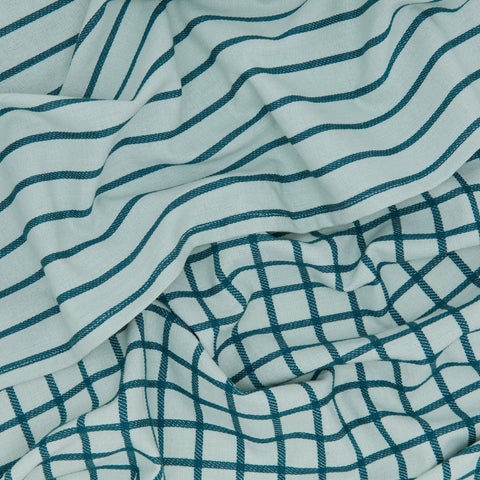 ESSENTIAL YARN DYED DISH TOWEL - SET OF 2