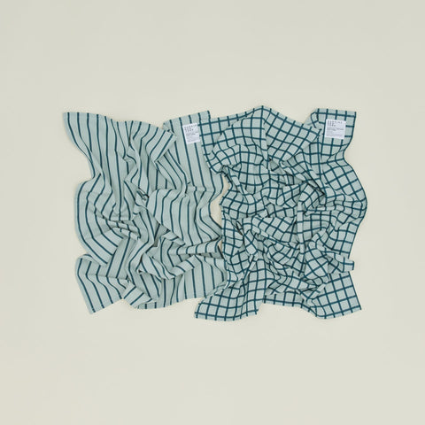 Hawkins New York Plaid Cotton Kitchen Towel Set - Set of 2