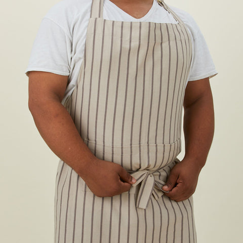 ESSENTIAL YARN DYED STRIPED APRON