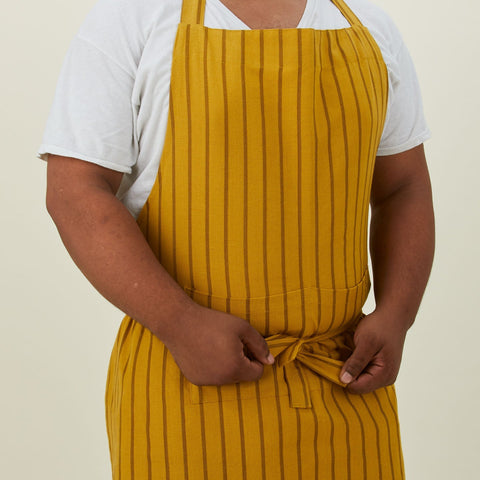 ESSENTIAL YARN DYED STRIPED APRON