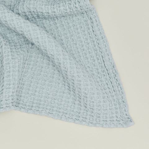 SIMPLE WAFFLE TOWELS - SKY
